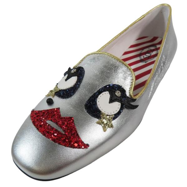 未使用 TOD'S トッズ BALLERINA FLAT サーカス ゴンミーニ ローファー フラット...