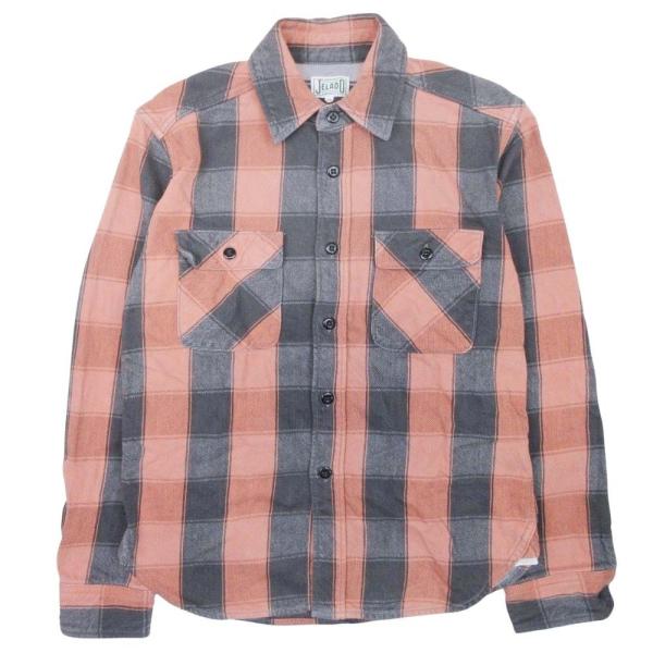美品 JELADO ジェラード Union Worker Shirt チェック ユニオンワークシャツ...