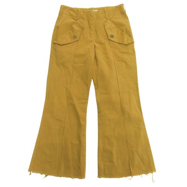 美品 Acne Studios アクネストゥディオズ カットオフ フレア パンツ ブーツカット 32...