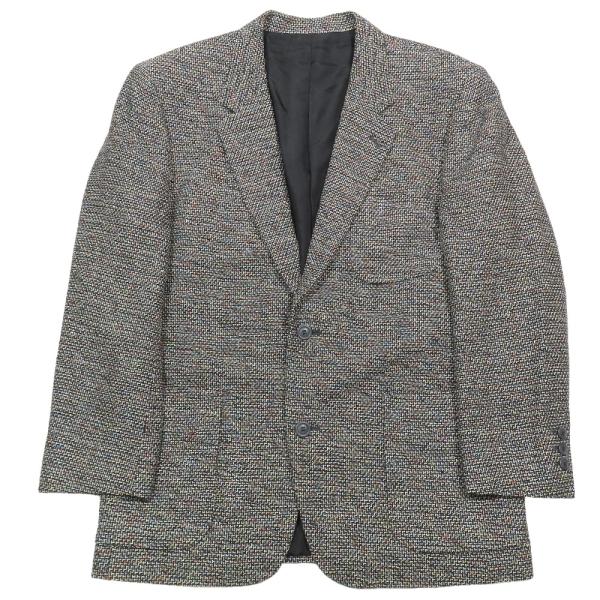 美品 80s ISSEY MIYAKE イッセイミヤケ ヴィンテージ シルク リネン ツイード テー...