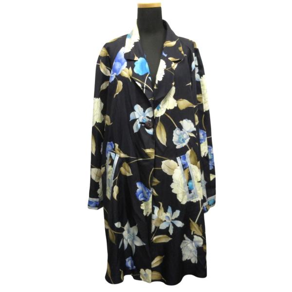 LEONARD レオナール 90's シルク ジャケット ブルゾン コート カットソー シャツ オー...