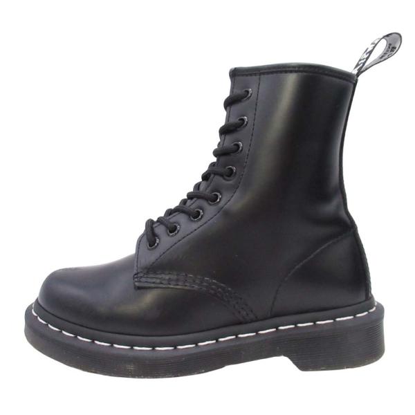 良品 DR. MARTENS ドクターマーチン 1460 ホワイトステッチ 8 ホールブーツ シュー...