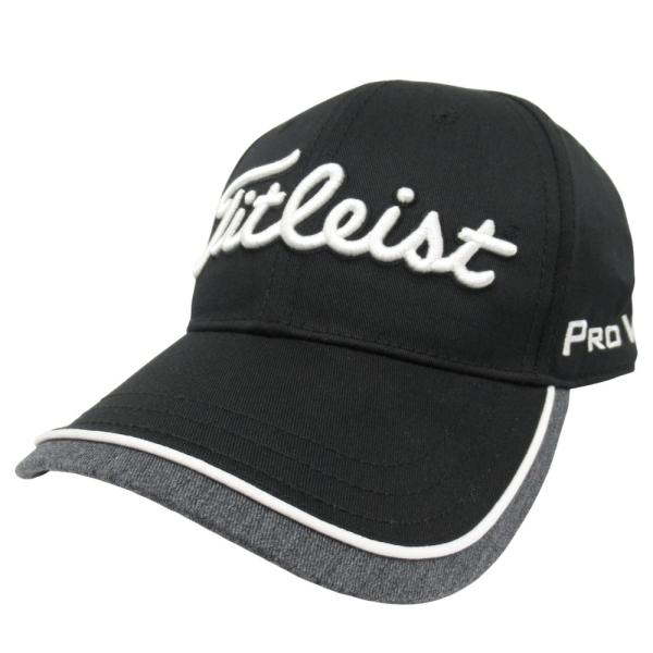 美品 Titleist タイトリスト キャップ 帽子 ロゴ 刺繍 ゴルフ スポーツ サイズ57-59...