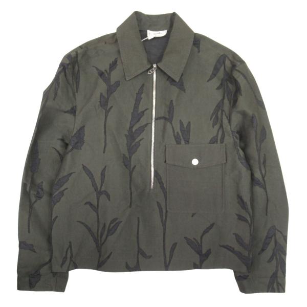 未使用 23ss HERMES エルメス Herbier deperlant プルオーバー シャツジ...