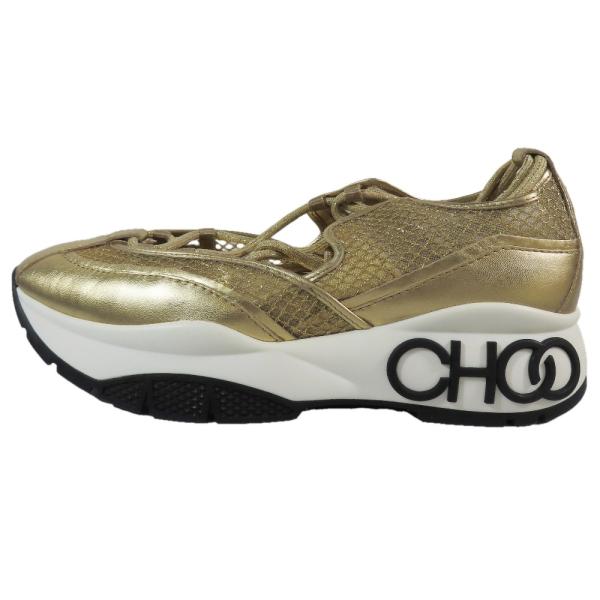 未使用 JIMMY CHOO ジミーチュウ MICHIGAN ミシガン レースアップ ローカット ス...
