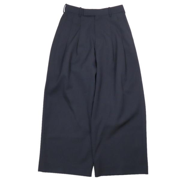 新品同様 25aw marka マーカ TWO TUCK BAGGY TROUSERS スラックス ...