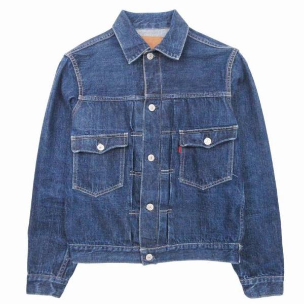 美品 WAREHOUSE ウエアハウス Lot 2002XX 2ND TYPE デニムジャケット ブ...