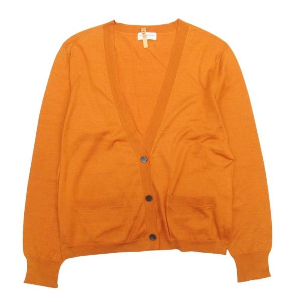 美品 DRIES VAN NOTEN ドリスヴァンノッテン コットンニット カーディガン Vネック ...