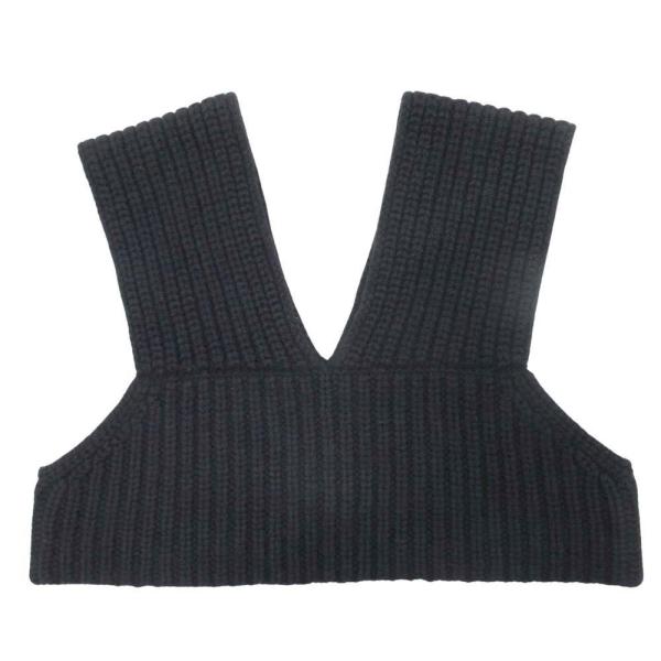 美品 HYKE ハイク Sweater Top ニットビスチェ ベスト セーター トップス ウール ...