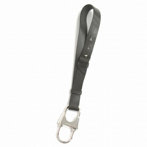 美品 PRADA プラダ カウレザー キーホルダー キーストラップ カラビナ アクセサリー 2PP1...