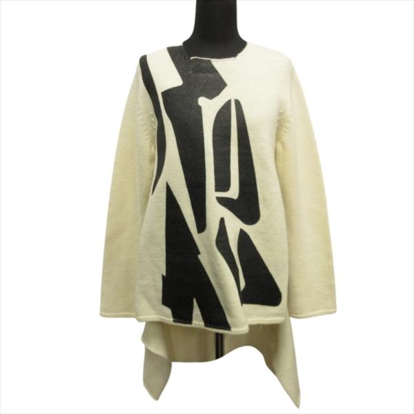 新品同様 COMME des GARCONS コムデギャルソン 22aw バックヘム ニット セータ...
