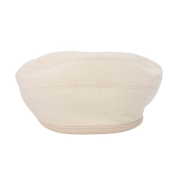 未使用 HERMES エルメス Gabrielle beret ガブリエル ベレー デニム レザート...