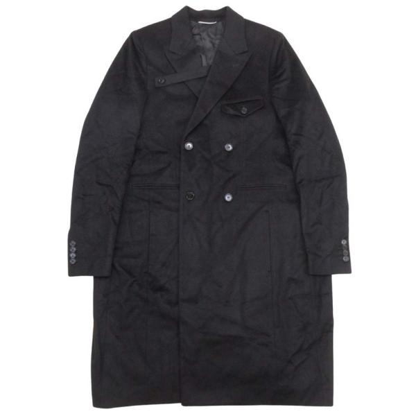 未使用 DIOR HOMME ディオール・オム 19aw カシミヤ100％ ダブルブレスト コート ...