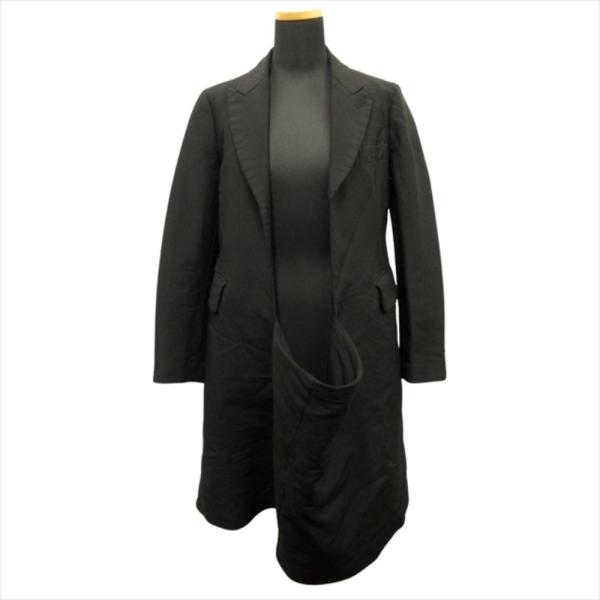 新品同様 COMME des GARCONS コムデギャルソン 15aw ポリ縮絨 フロントオープン...