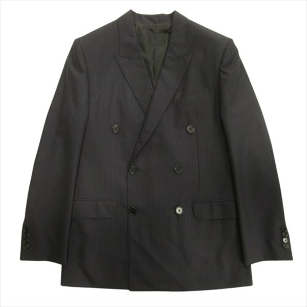 美品 CELINE セリーヌ ジュード JUDE ダブル テーラード ジャケット ブレザー オーバー...