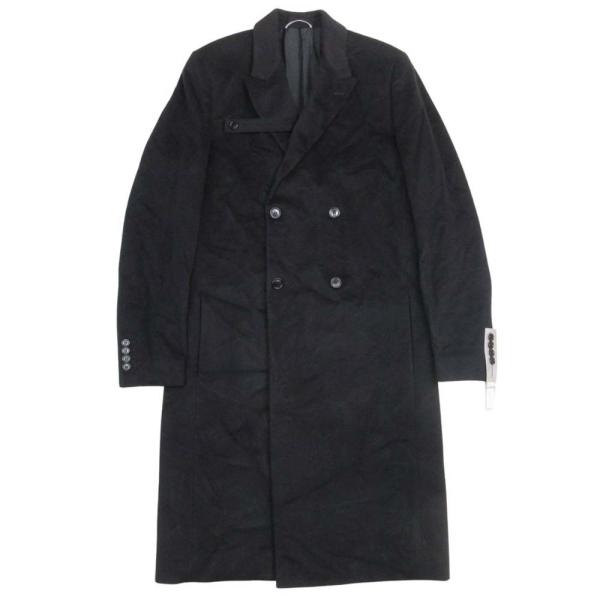 未使用 DIOR HOMME ディオール・オム 19aw カシミヤ100％ ダブルブレスト チェスタ...