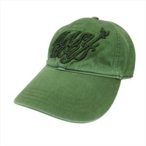 未使用 MASU エムエーエスユー 25ss MASU BOYS マス ボーイズ キャップ 帽子 6パネル ロゴ 天使 刺繍 緑 グリーン メンズ 古着 中古