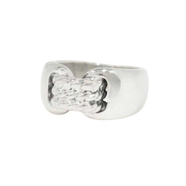 新品同様 HERMES エルメス 新品仕上げ済 Suroit シュロワ リング 指輪 アクセサリー ...