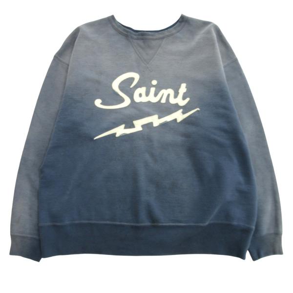 新品同様 SAINT MICHAEL セントマイケル 25ss SAINT CRW-N SWEAT ...