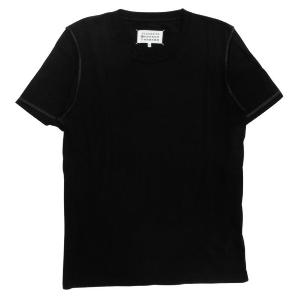 美品 Maison Margiela メゾンマルジェラ 17AW Tシャツ カットソー 半袖 丸首 ...