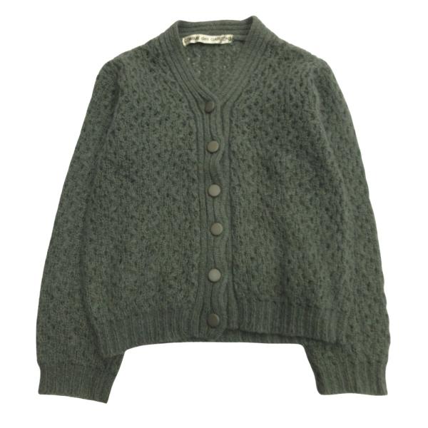 美品 COMME des GARCONS コムデギャルソン 70's モヘヤ カーディガン ニット ...