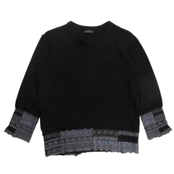 美品 tricot COMME des GARCONS トリココムデギャルソン 製品染め ウール ニ...