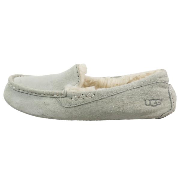 UGG アグ Ansley アンスレー ボア ムートン モカシン スリッポン シューズ F19218...