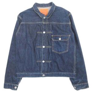 美品 LEVI'S VINTAGE CLOTHING リーバイスヴィンテージクロージング 01年製 LVC 506XX 1st復刻 デニムジャケット ブルゾン 42 ブルー メンズ 古着 中古
