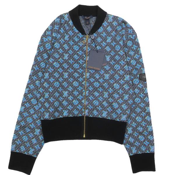 未使用 LOUIS VUITTON ルイヴィトン モノグラム ジャガード ジップアップ ジャケット ...