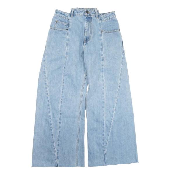 美品 Maison Margiela 1 メゾンマルジェラ 24aw ストーンウォッシュ ワイドレッ...