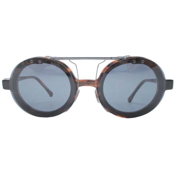 美品 NATIVE SONS ネイティブサンズ 度入り Dharma B. べっ甲柄 眼鏡 アイウェ...