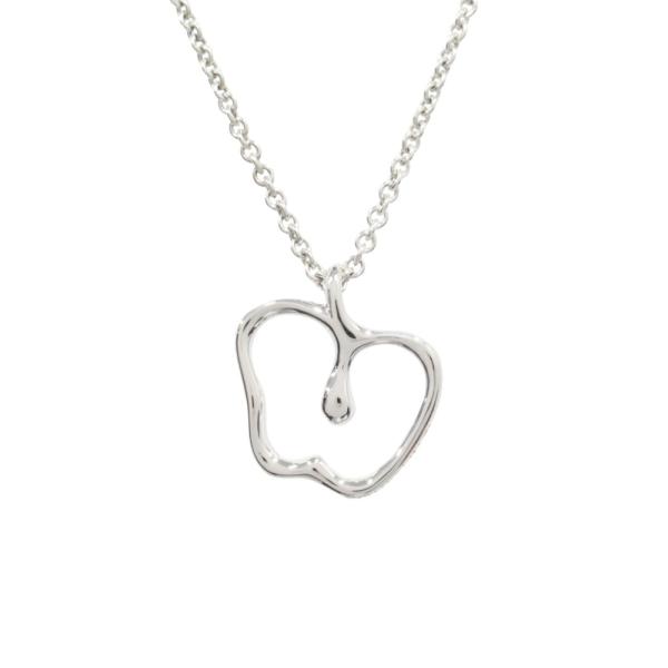 新品同様 TIFFANY&amp;Co. ティファニー 新品仕上げ済 アップル モチーフ ネックレス ペンダ...