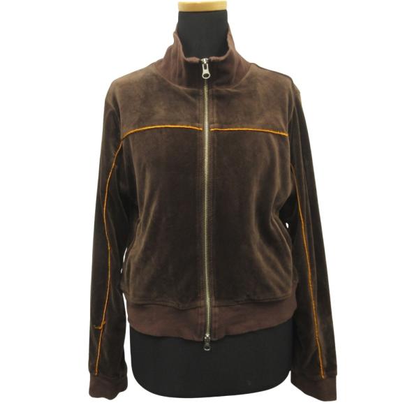 MOUSSY マウジー クロップド ベロア トラック ジャケット ブルゾン パイピング ショート丈 ...