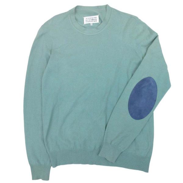 良品 Maison Margiela メゾンマルジェラ 15ss エルボーパッチ ニット セーター ...