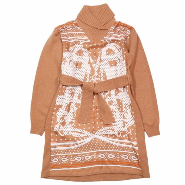 未使用 HERMES エルメス シルク ツイルレーヌ Brides de Gala ウール カシミヤ...