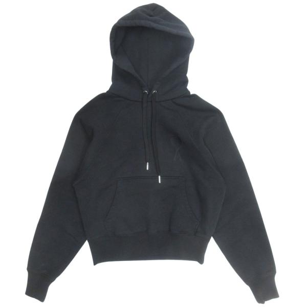 美品 AMI PARIS アミパリス フーディー スウェット パーカー カットソー 長袖 ロゴ 刺〓...