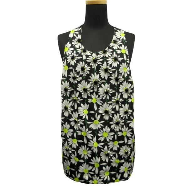 美品 SPORTMAX CODE スポーツマックス コード マックスマーラ ビジュー ノースリーブ ...