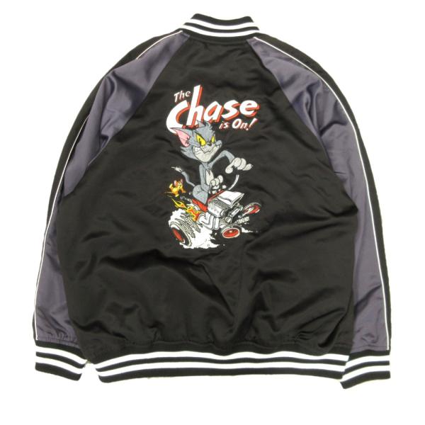 良品 niko and... ニコアンド 23aw トムとジェリー スカジャン ジャケット ブルゾン...