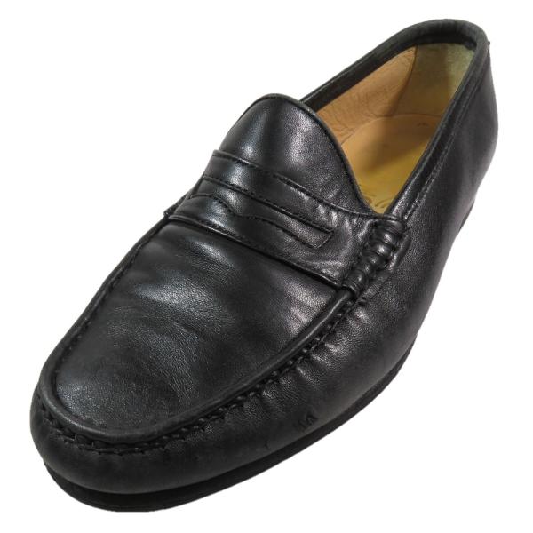 Salvatore Ferragamo サルヴァトーレフェラガモ コインローファー レザー シューズ...
