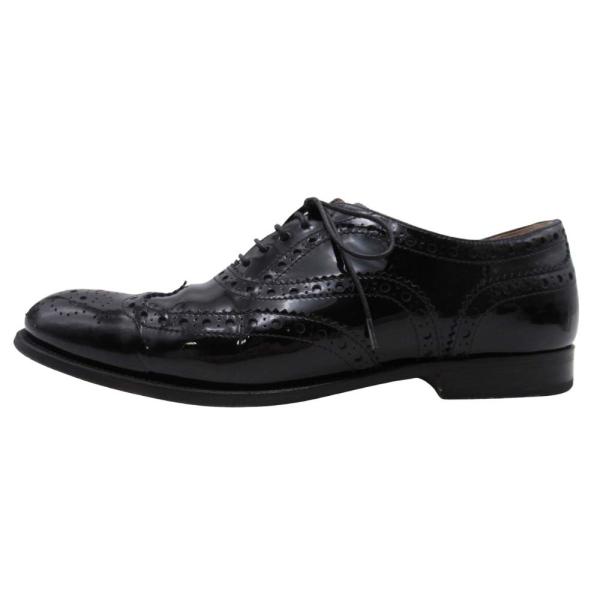 良品 CHURCH'S チャーチ BURWOOD 3W バーウッド オックスフォードシューズ エナメ...