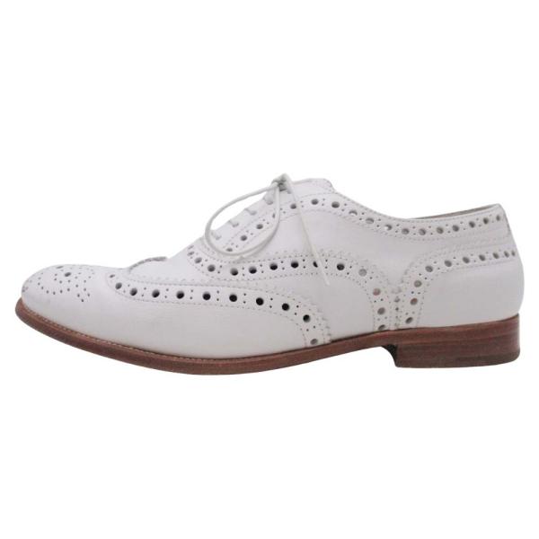 良品 CHURCH'S チャーチ BURWOOD 3W バーウッド オックスフォードシューズ フルブ...