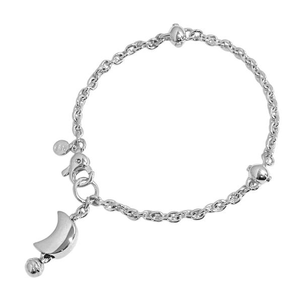 新品同様 TIFFANY&amp;Co. ティファニー 新品仕上げ済 クレセントムーン ブレスレット アクセ...