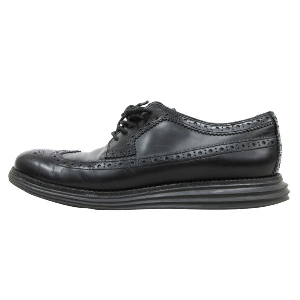 良品 COLE HAAN コールハーン ウィングチップ レザー ドレス シューズ 靴 革靴 サイズ9...