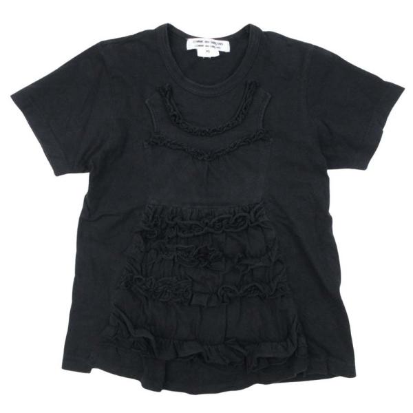 良品 COMME des GARCONS コムコム コムデギャルソン 12ss フリルデザイン Tシ...