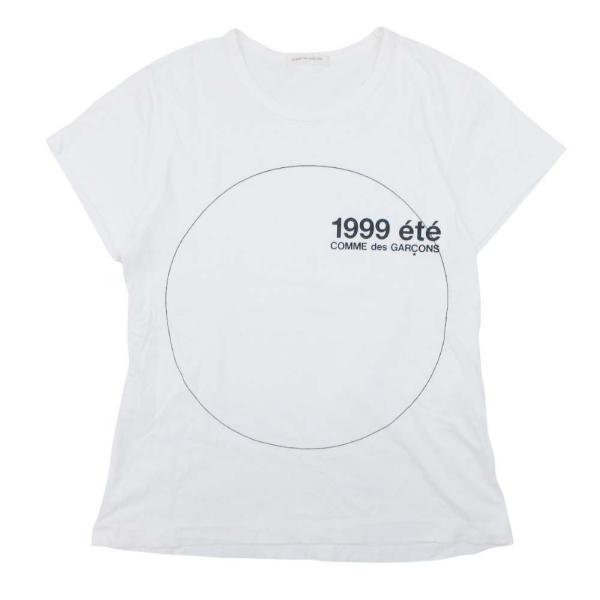良品 COMME des GARCONS コムデギャルソン 1999ete サークルプリント Tシャ...