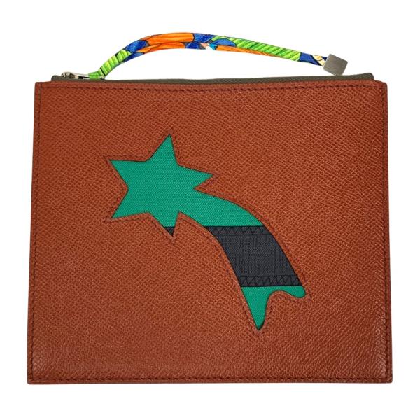 新品同様 HERMES エルメス petit h プティアッシュ フラットケース ヴォーエプソン ヴ...