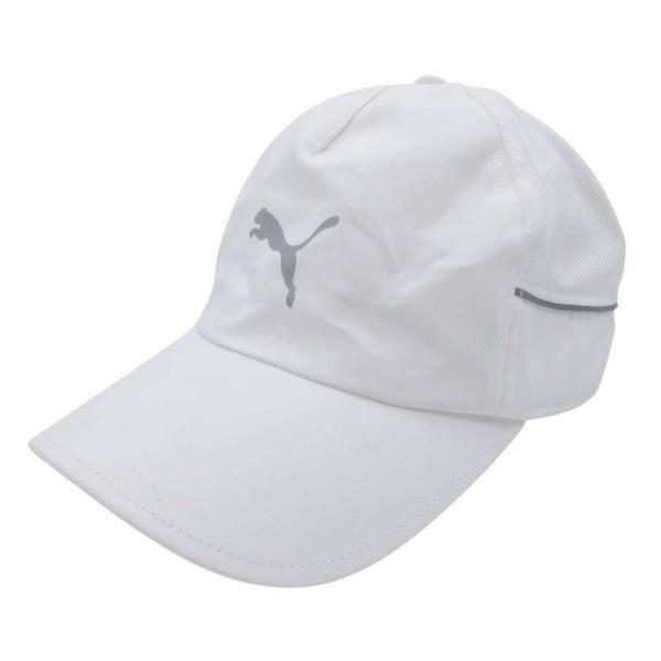 良品 PUMA プーマ クール ランナーキャップ メッシュキャップ リフレクターロゴ 帽子 ベースボ...