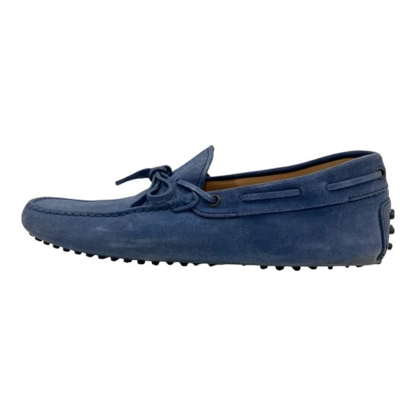 良品 TOD’S トッズ Gommino ゴンミーニ スエード レザー モカシン ローファー ドライ...