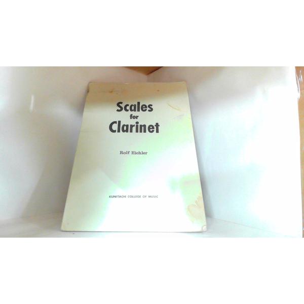 Scales　for　Clarinet　国立音楽大学 2012年4月20日 発行