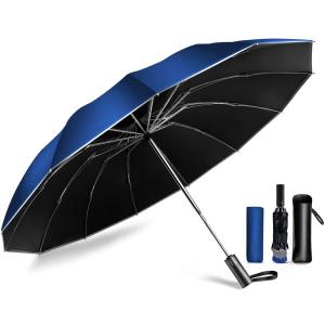 日傘 晴雨兼用 UPF50+ 自動開閉 メンズ 折り畳み傘 大きいサイズ UVカット 日焼け対策 大きい